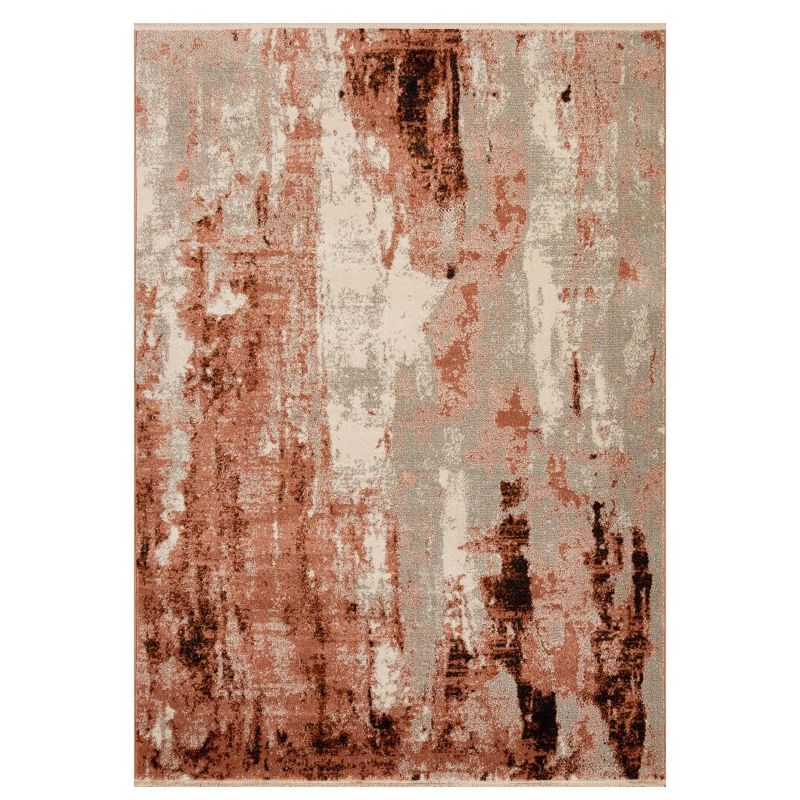 Luxe Weavers Abstract Modern Fringe Area Rug, 2 of 10