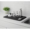 LunaLulinlk Microfiber Dish Drying Mat Black 18 in. x 24 in. - 3 of 4