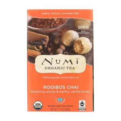 Numi Tea Amber Sun,Robois,Cinn,Vanilla (6x12 BAG) main image 1