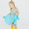 Mightly Girls Fair Trade Organic Cotton Sleeveless Twirl Dress, Sidewalk Chalk - 2 of 4
