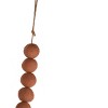 Handmade Terracotta Bead Decorative Garland - Foreside Home & Garden - 2 of 4