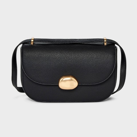 A New Day Flap Crossbody Bag - A New Day™ Black