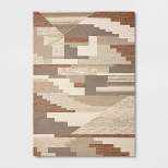 Fairwood Hand Tufted Wool Color Block Area Rug Natural - Project 62™