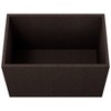 Vioscapes Rectangular Coffee Bean Husk and Recycled Plastic Outdoor Planter Box Brown 15"x10" - 3 of 3