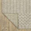 Captiv8e Designs Tobago Global Geometric Beige/Black Indoor/Outdoor Rug - 4 of 4
