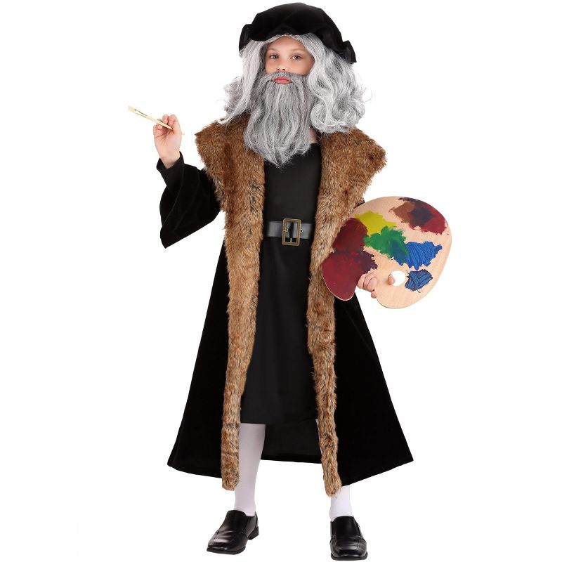 HalloweenCostumes.com Leonardo da Vinci Costume for Kids, 3 of 4