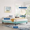Modway Reign Full Performance Velvet Platform Bed Frame - 4 of 4