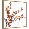 22" x 22" Colors of the Fall IX by Anne Tavoletti Framed Canvas Wall Art Light Brown - Amanti Art: Modern Botanical Lithograph, Sawtooth Back - 2 of 4