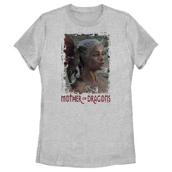 Women's Game of Thrones Daenerys Mother of Dragons Photo T-Shirt