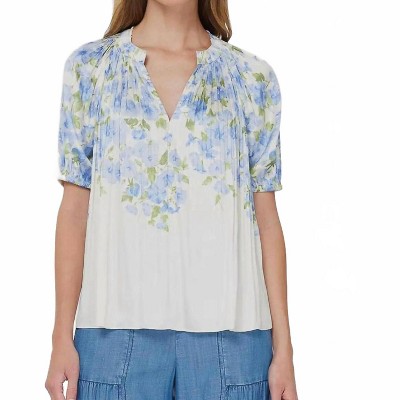 Women's Bluebell Pleats Blouse - current air