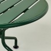 Slat Metal Round Outdoor Patio Accent Table - Green - Hearth & Hand™ with Magnolia - 4 of 4