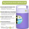 WeeSprout Insulated Stainless Steel Lunch Thermos, for Hot & Cold Foods, 12 oz Food Jar for Kids - 2 of 4