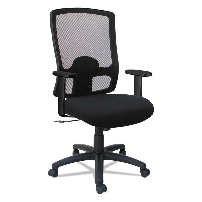 Alera Etros Series High-Back Swivel/Tilt Chair Black ET4117B