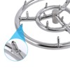 Propane Gas Fire Pit Kit with 12 Inch Jet Fire Pit Burner Ring - 4 of 4
