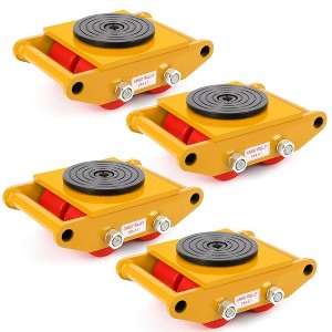 Machinery Mover 6T 13200lb Heavy Duty Machine Dolly Equipment Roller Skates - 1 of 4