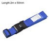 Unique Bargains PP Travel Packing Suitcase Belts with Buckle and Combination Lock 2 Pcs - 4 of 4