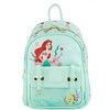 Disney The Little Mermaid Wondapop 11" Vegan Leather Mini Backpack - 2 of 4