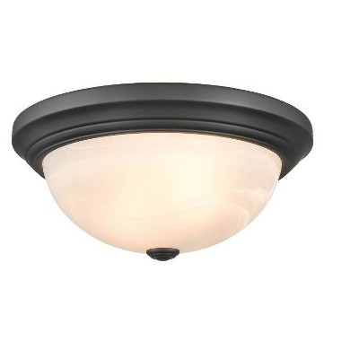 Millennium Lighting 2 - Light Flush Mount in  Matte Black