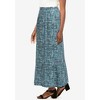 Jessica London Women's Plus Size Stretch Knit Maxi Skirt - 4 of 4