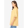 Woman Within Plus Size Ruffled Elbow-Sleeve Tunic - 3 of 3