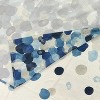 LunaLulinlk Modern Navy Blue Fabric Shower Curtain - 4 of 4