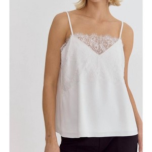 Women's Lace Cami - entro - 1 of 4