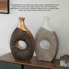 Uniquewise 19-inch Farmhouse Vase - Decorative Piece for Boho Kitchen, Bedroom Table, Home Office, Living Room or Shelf Décor - 4 of 4