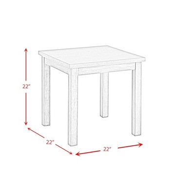 Rhys Gray Rectangular Transitional Occasional Table Set