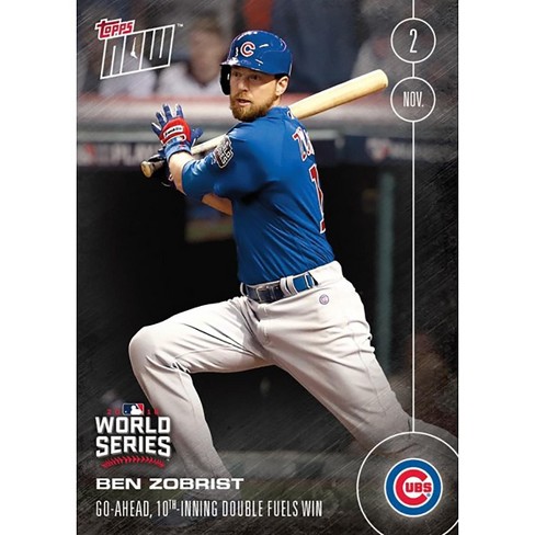 Topps MLB Chicago Cubs Ben Zobrist #660 2016 Topps NOW Trading Card