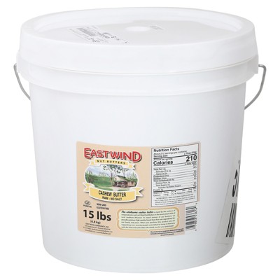 East Wind Raw Cashew Butter - 15 lb
