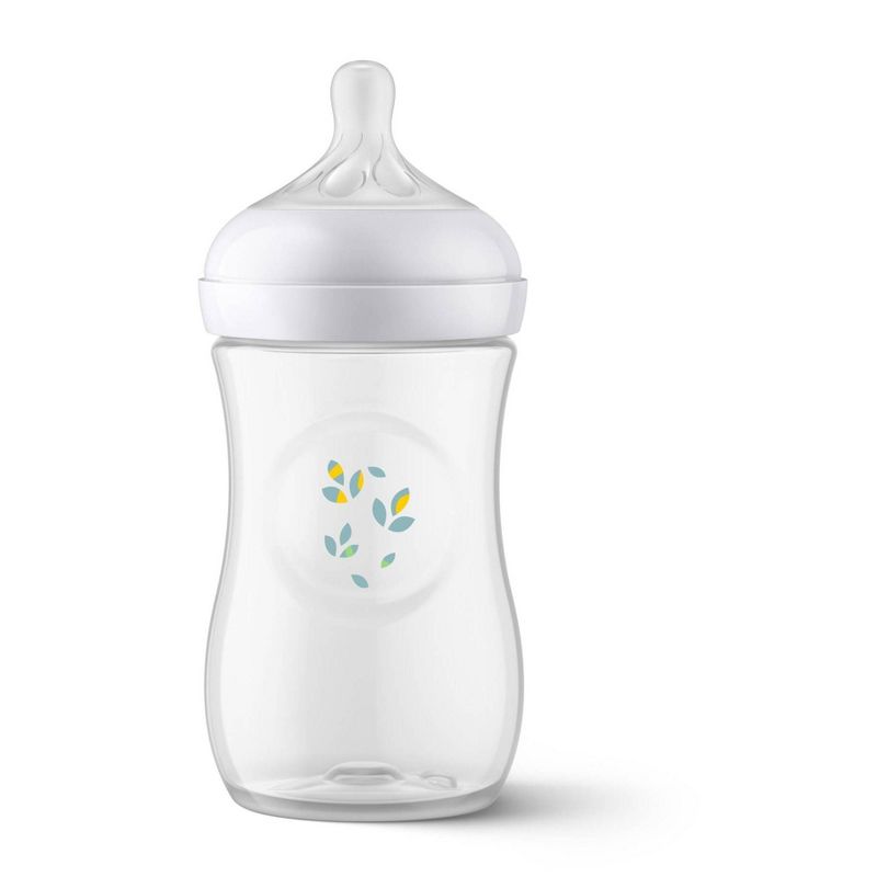 Avent Philips Natural Baby Bottle with Natural Response Nipple - Leaf - 9oz/3pk, 6 of 10