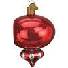 Old World Christmas Glass Blown Ornament, Red Peppermint Reflection - 2 of 4