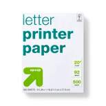500ct Letter Printer Paper White - up & up™