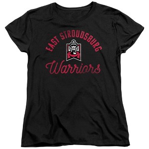 Women's East Stroudsburg University Of Pennsylvania Warriors T-Shirt - 1 of 4