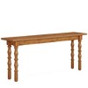 Resenkos Entryway Table, Console Sofa Table,70.9" Console Table, Wood Sofa Table Behind Couch Brown - 3 of 4