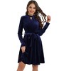 Clearlove Vintage Inspired Velvet Wrap Cocktail Dress Women’s Elegant Evening Gown for Holiday Parties - 2 of 4