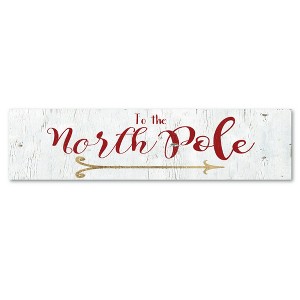 Courtside Market North Pole 6x24 Art Board - 1 of 2