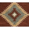 Alora Decor Ryder Southwest Medallion Rug Rust - 2 of 3