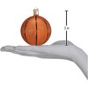 Old World Christmas Glass Blown Ornament for Christmas Tree, Basketball - 2 of 3