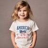The Juniper Shop America Land of the Free Coquette Toddler Short Sleeve Tee - 3 of 4