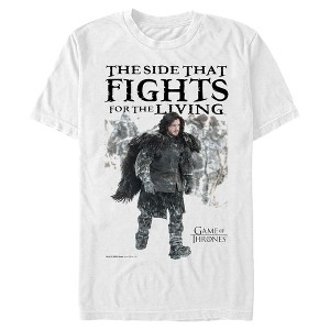 Men's Game of Thrones Night's Watch Fight for Living T-Shirt - 1 of 4