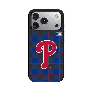 MLB National League Teams Plaid MagSafe Compatible Cell Phone Case for Apple iPhone 17 Series - 1 of 4