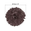 Unique Bargains Decorative Reusable Party Wedding Tissue Pom Poms Flowers 10 Pcs - 2 of 4