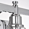 Chloe Lighting Hudson Transitional 3 Light Chrome Bath Vanity Fixture 23" Wide - 3 of 4
