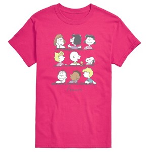 Men's - Peanuts - Snoopy And Friends Short Sleeve Graphic T-Shirt - 1 of 4