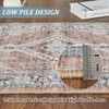 Washable Area Rug, Vintage Area Rug ¨C Non-Slip Indoor Distressed Carpet for Living Room, Bedroom & Dining Room - 3 of 4