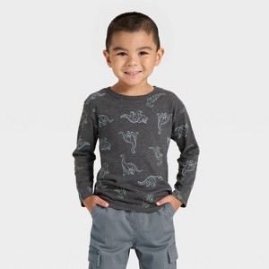 Toddler Boys' Long Sleeve Relaxed T-Shirt - Cat & Jack™ - 1 of 3