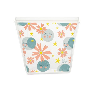 Full Circle Ziptuck Reusable Storage Bag - Whimsical Moon