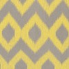 Hauteloom Oradell Yellow Ikat Wool Rug - 4 of 4