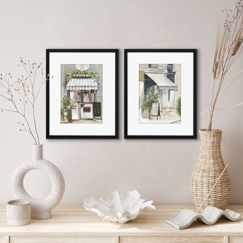 Americanflat 2 Piece 16x20 Wrapped Canvas Set - Paris Cafe by PI Creative Art - farmhouse  Wall Art, 3 of 7